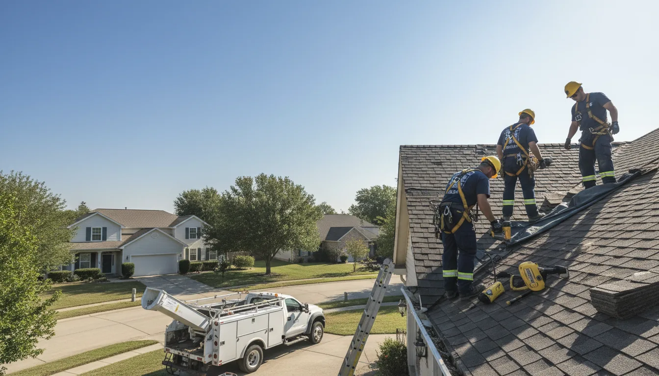 Wind Damage Roof Repair in Cowansville, PA